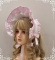 Pink Gingham Bonnet