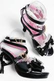 Heisei Yuki Fish Mouth High Heel Sandals Lolita Shoes