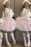 Half Sugar Ism Sweet Pink Lolita Jumper Dress