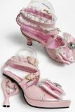Heisei Yuki Fish Mouth High Heel Sandals Lolita Shoes