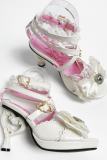 Heisei Yuki Fish Mouth High Heel Sandals Lolita Shoes
