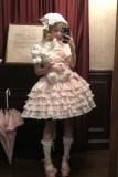 Half Sugar Ism Sweet Pink Lolita Jumper Dress