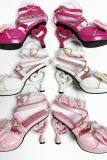 Heisei Yuki Fish Mouth High Heel Sandals Lolita Shoes