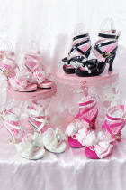 Heisei Yuki Fish Mouth High Heel Sandals Lolita Shoes