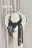Plump Jellyfish Retro White Black Lolita Accessories