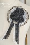 Plump Jellyfish Retro White Black Lolita Accessories