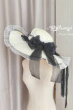 Plump Jellyfish Retro White Black Lolita Accessories