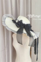 Plump Jellyfish Retro White Black Lolita Accessories