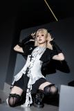 Broken Gemstones White Sleeveless Blouse Lolita Set