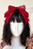 Dark Star Island Cherry Coat of Arm Red Lolita Accessories
