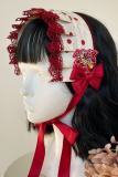 Dark Star Island Cherry Coat of Arm Red Lolita Accessories