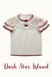 Dark Star Island Cherry Coat of Arms Apricot Lolita Top