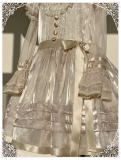 Dark Star Island Cherry Coat of Arms Dark Print Lolita OP JSK