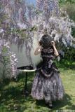 Angel Garden Purple Print Skirt Set Lolita Dress