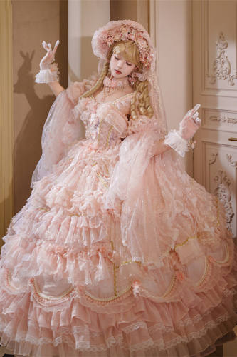 Tea Party Pink Princess JSK Hime Lolita Dress