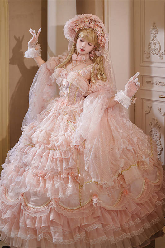 Tea Party Pink Princess JSK Hime Lolita Dress