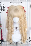 Dalao Home Golden Thread Roman Curls Long Lolita Wig