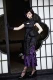 Withpuji The Whirling Qi Lolita Dress Black Lolita JSK Set