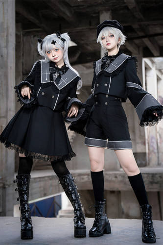 Castle Too Rules of Another World Ouji Lolita Coat Set Ouji Fashion