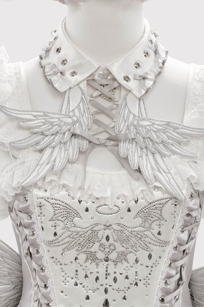 Metallic Angel Silver Jumper Lolita Accessories