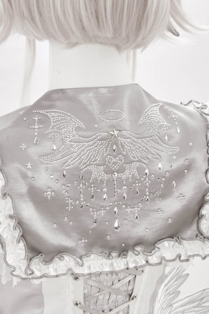 Metallic Angel Silver Jumper Lolita Accessories