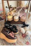MODO Bubbles Wood Camouflage Heel Rocking Horse Shoes
