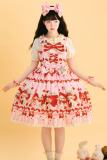 Puppy Strawberry Roll Sweet Pink Jumper Lolita Accessories