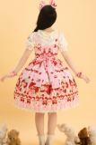 Puppy Strawberry Roll Sweet Pink Jumper Lolita Accessories
