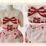 Puppy Strawberry Roll Sweet Pink Jumper Lolita Accessories