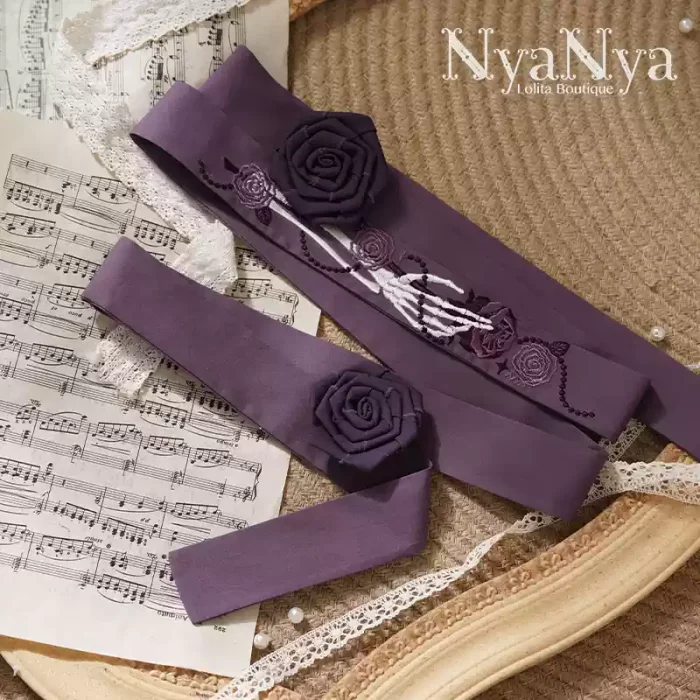 Puella Magi Madoka Magica Handmade Bonnet and Gloves Waist Belt