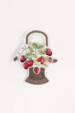 Antique Strawberries Red Belt Lolita Accessories