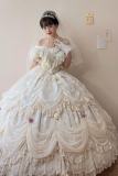 Forest Magic Tea Party Beige Hime Lolita Dress