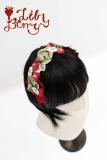 Antique Strawberries Red Belt Lolita Accessories