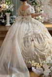 Forest Magic Beige Shawl Lolita Accessories