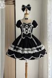 Ancient Petal Rabbit Lolita Blue OP Pink JSK Custom-Tailor