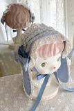 Ancient Petal Rabbit Pink Wristcuffs Lolita Accessories