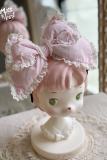 Ancient Petal Rabbit Pink Wristcuffs Lolita Accessories