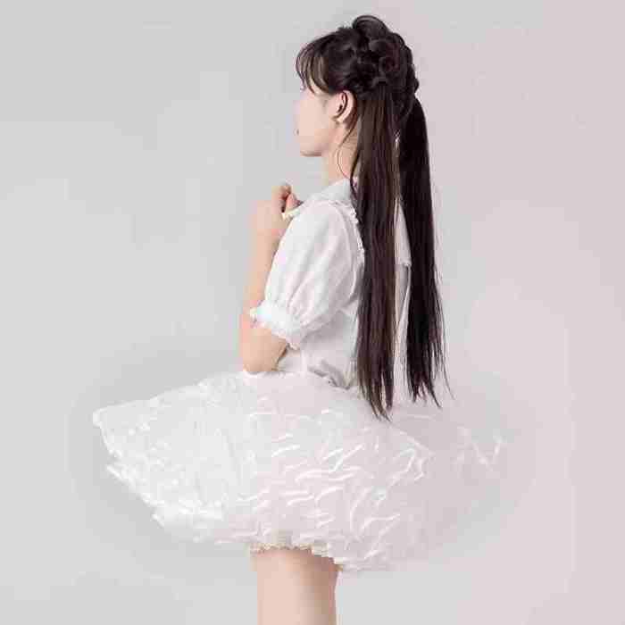 25cm/30cm Super Puffy Organza Lolita Petticoat