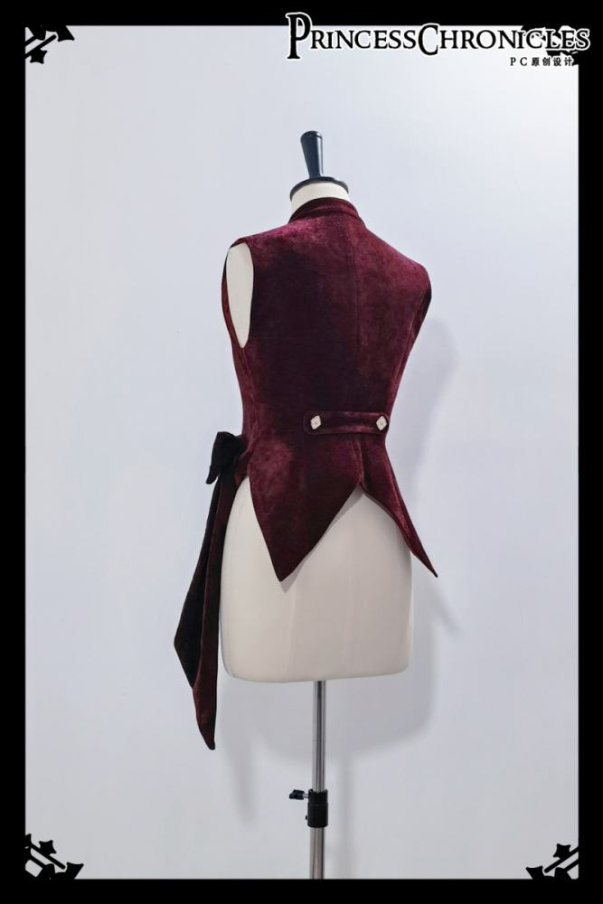 Princess Chronicles Rabbit Hunting Royal Red Coat Set Ouji Fashion