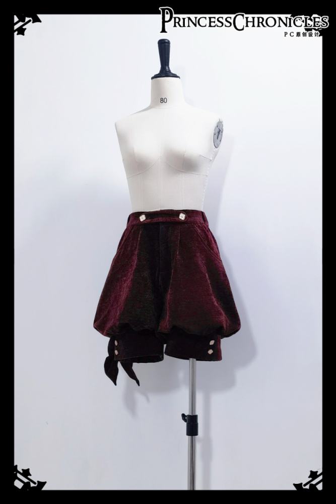 Princess Chronicles Rabbit Hunting Royal Red Coat Set Ouji Fashion