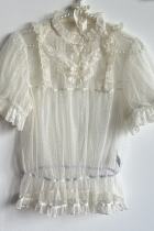 Lily of the Valley Cutlery Box Beige Top Plus Size Lolita Skirt