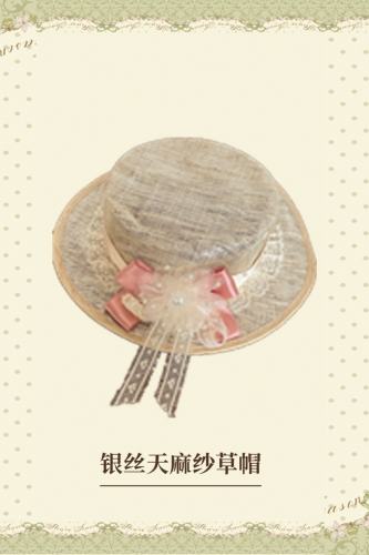 Lily of the Valley Cutlery Box Beige Hat Lolita Accessories