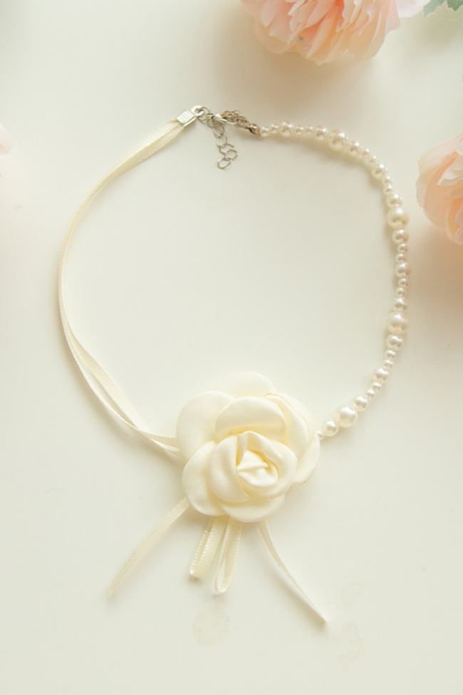 Withpuji Moonlight Beige Necklace Lolita Accessories