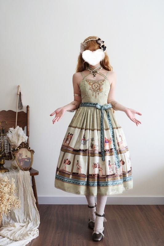 Miss Point Shamgrass Story Egyptian Style Lolita Clothing Custom-Tailor