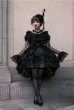 Peacock Feather Long Sleeves Yarn Lolita Blouse