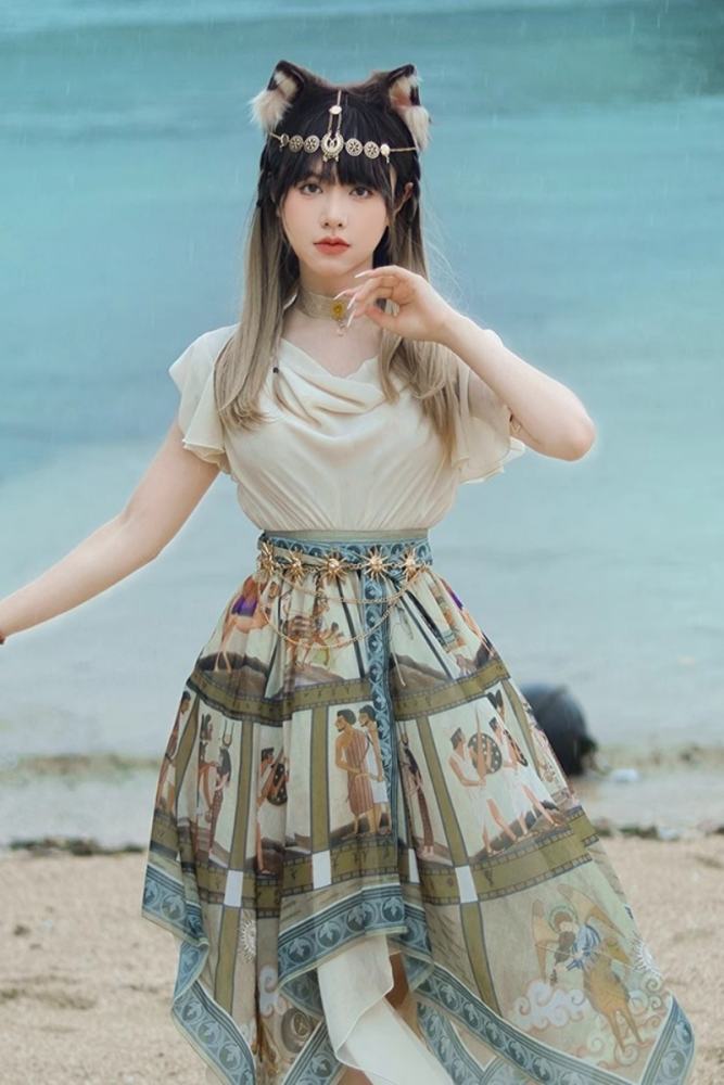 Miss Point Shamgrass Story Egyptian Style Lolita Clothing Custom-Tailor