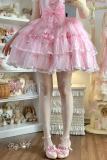 Roji Butterfly Dream Summer Shiro Print Lolita Tights