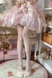 Roji Rose Frame Summer Shiro Print Lolita Tights