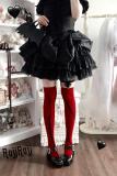 Roji The Thorn Spring Above Knee Red Lolita Socks