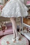 Roji Interwoven Spring White Lolita Tattoo Pantyhouse